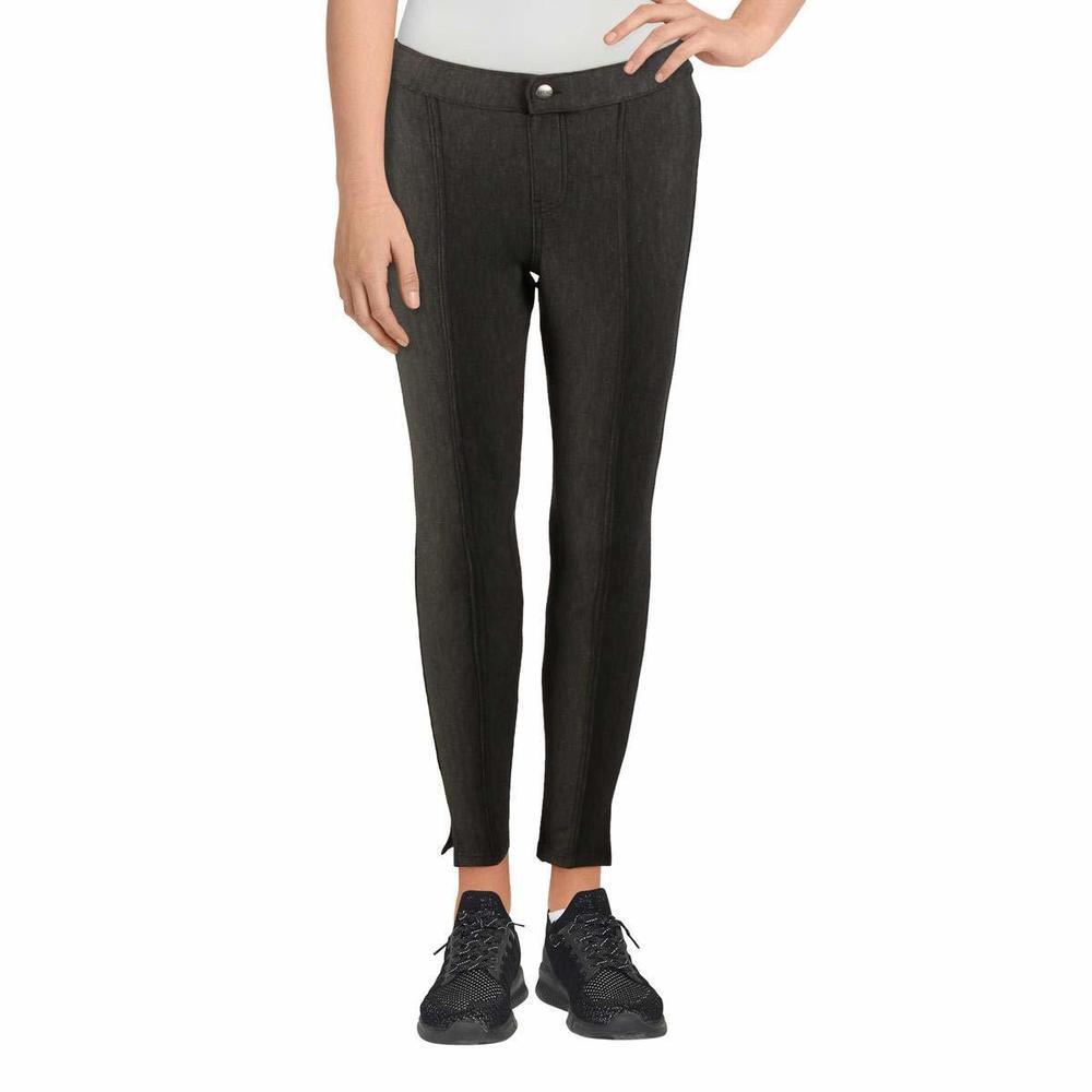 HUE Womens Tweed Stretch Leggings Black S